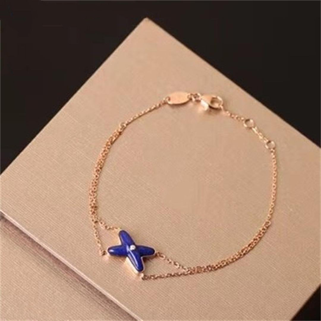 [Cadisa]Hollow Design Four-Leaf Clover Flower Shape Ring