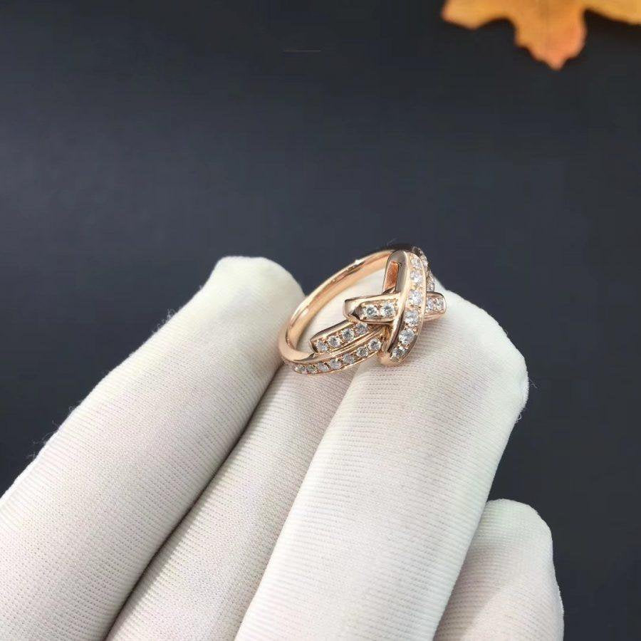 [Cadisa]JEUX DE RING PINK GOLD DIAMOND