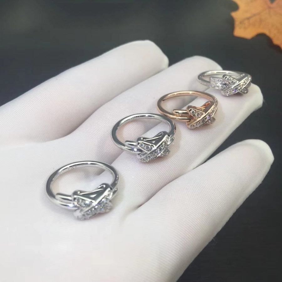[Cadisa]JEUX DE SILVER DIAMOND RING