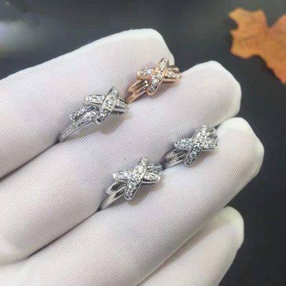 [Cadisa]JEUX DE SILVER DIAMOND RING