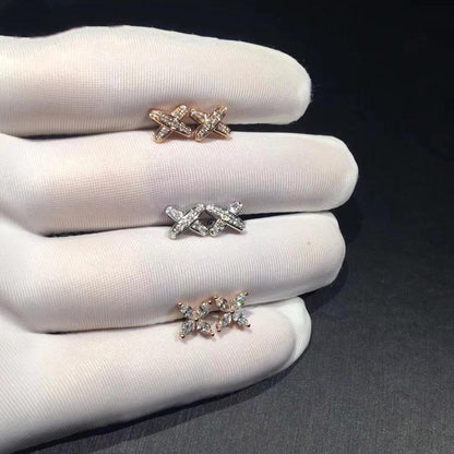 [Cadisa]JEUX DE DIAMOND EARRINGS