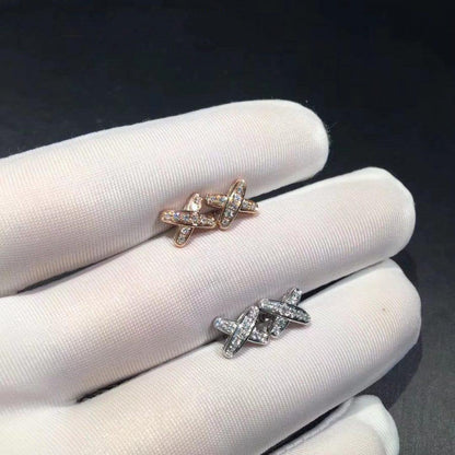 [Cadisa]JEUX DE DIAMOND EARRINGS
