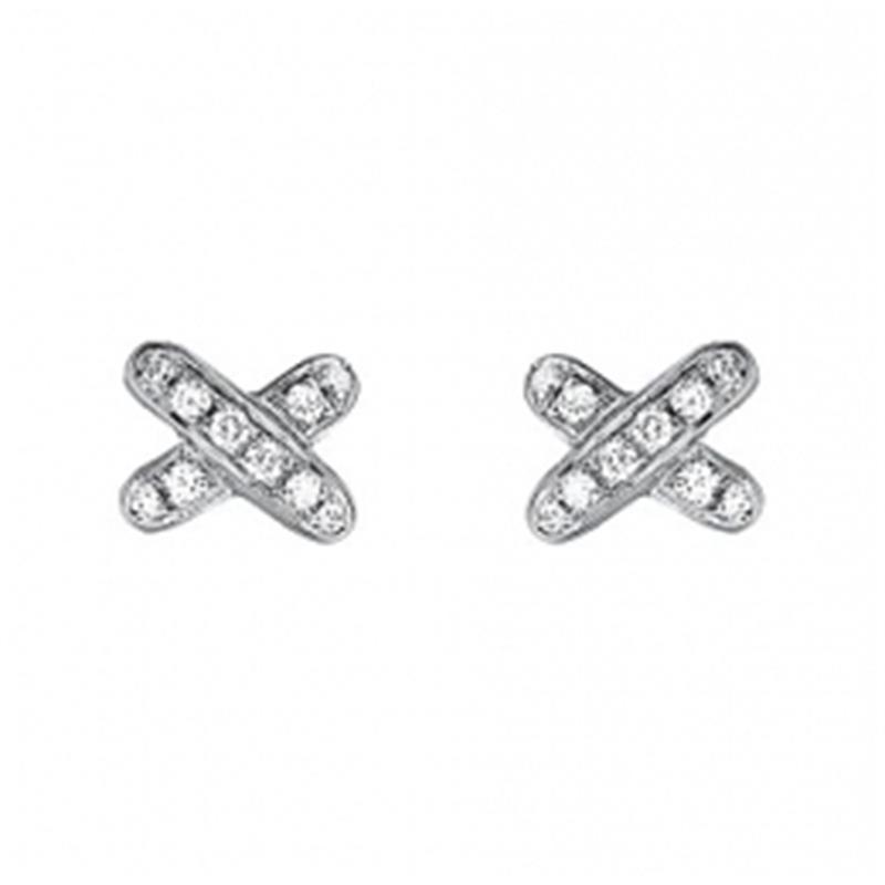 [Cadisa]JEUX DE DIAMOND EARRINGS