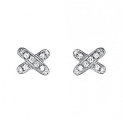 [Cadisa]JEUX DE DIAMOND EARRINGS