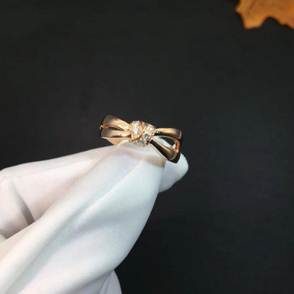 [Cadisa]LIENS RING PINK GOLD DIAMOND