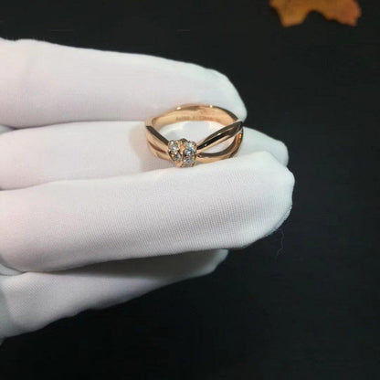 [Cadisa]LIENS RING PINK GOLD DIAMOND