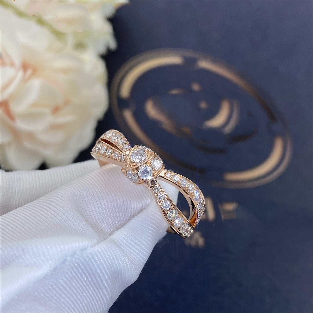 [Cadisa]LIENS PINK GOLD DIAMOND RING