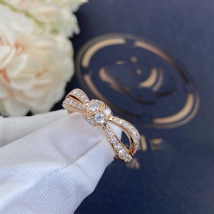[Cadisa]LIENS PINK GOLD DIAMOND RING