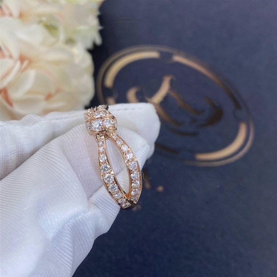 [Cadisa]LIENS PINK GOLD DIAMOND RING