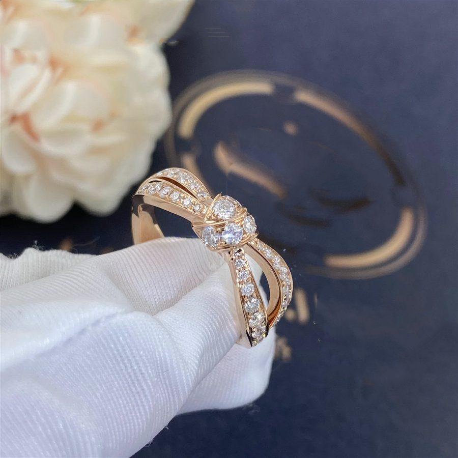 [Cadisa]LIENS PINK GOLD DIAMOND RING