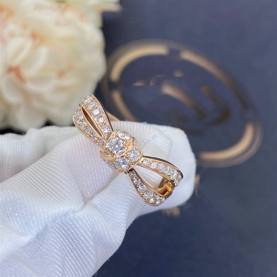 [Cadisa]LIENS PINK GOLD DIAMOND RING