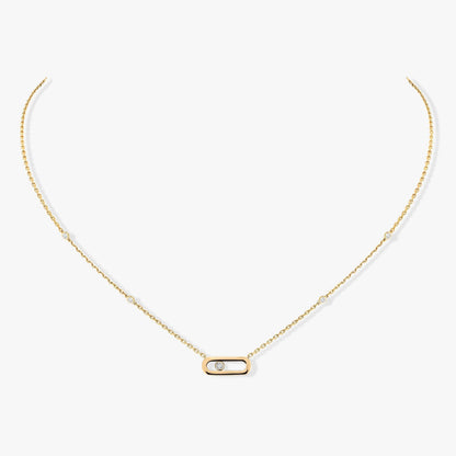 [Cadisa]MOVE UNO DIAMOND NECKLACE