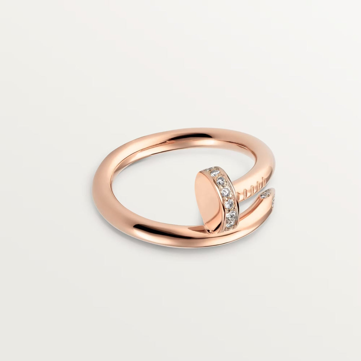 [Cadisa] JUSTE RING 2.6MM HALF DIAMOND