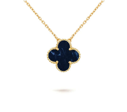 [Cadisa]CLOVER 15MM SINGLE FLOWER NECKLACE COLLECTION