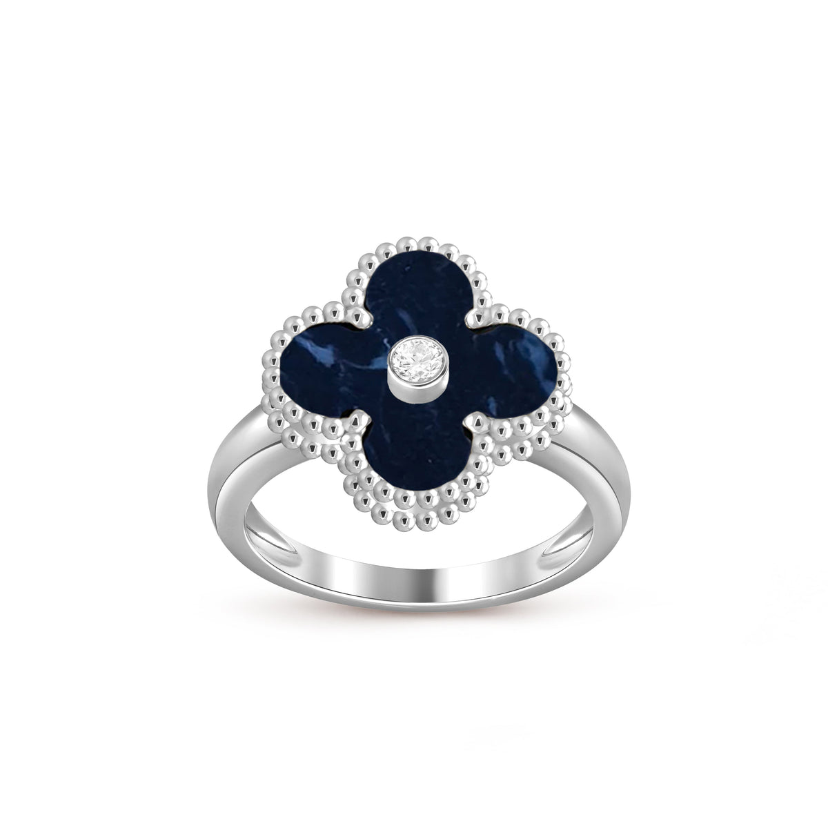 [Cadisa]CLOVER SILVER DIOMND RING COLLECTION