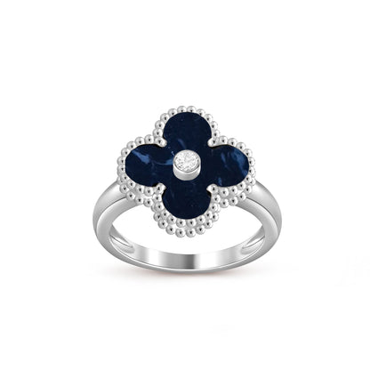 [Cadisa]CLOVER SILVER DIOMND RING COLLECTION
