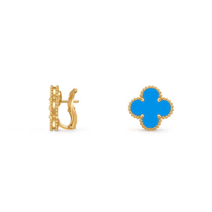 [Cadisa]CLOVER 15MM MOP EARRINGS COLLECTION