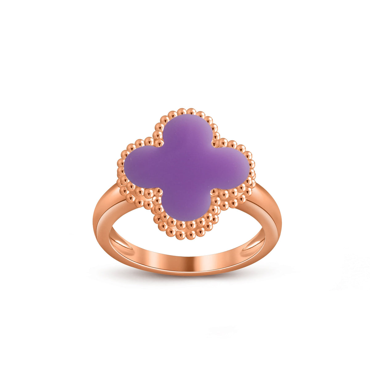[Cadisa]CLOVER RING ROSE GOLD COLLECTION