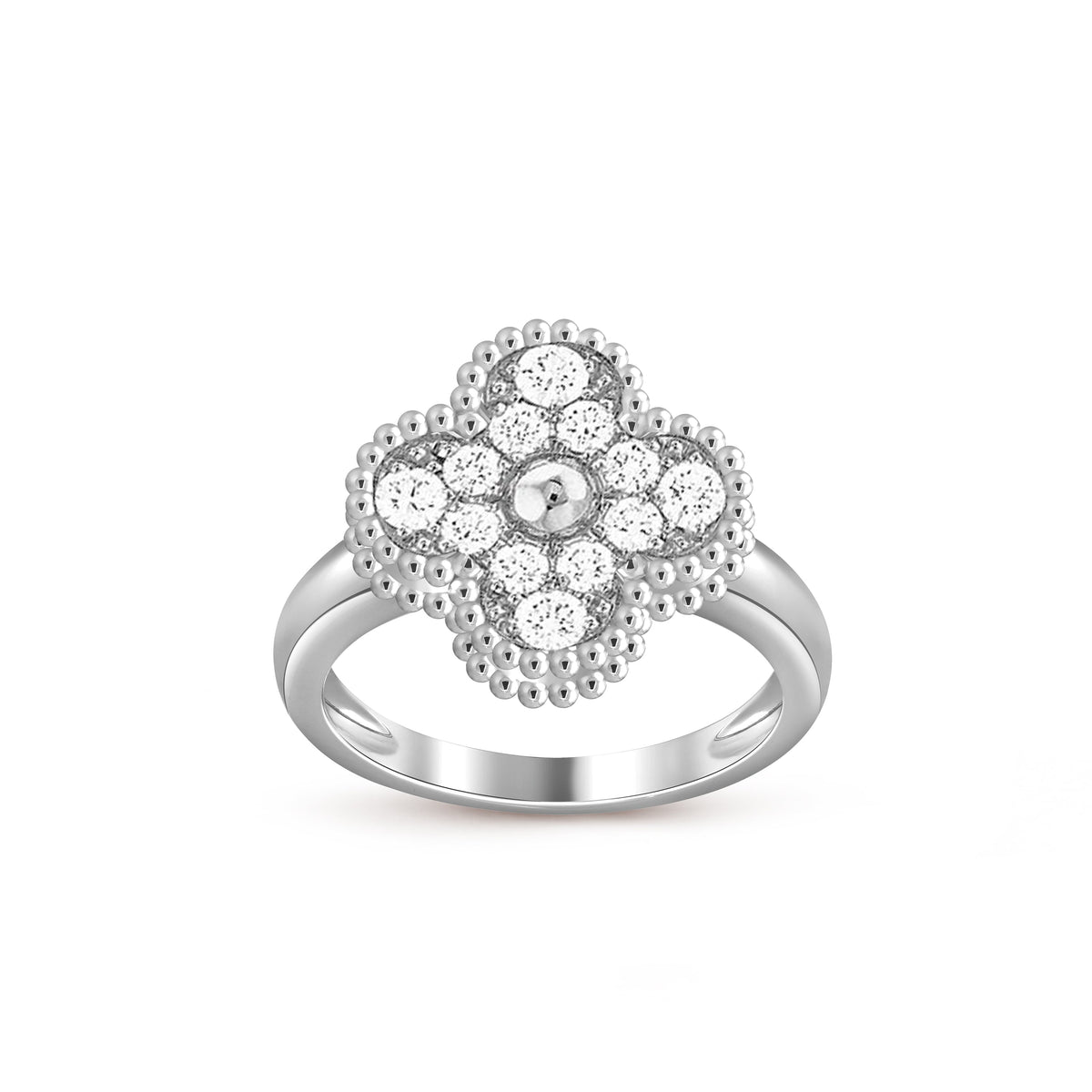 [Cadisa]CLOVER SILVER RING COLLECTION