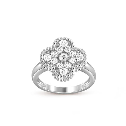 [Cadisa]CLOVER SILVER RING COLLECTION