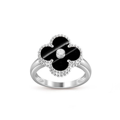 [Cadisa]CLOVER SILVER DIOMND RING COLLECTION