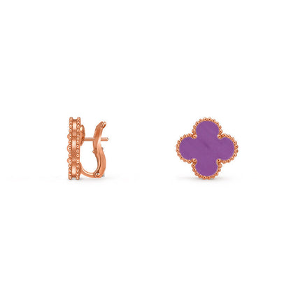 [Cadisa]CLOVER 15MM MOP EARRINGS COLLECTION