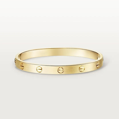 [Cadisa] LOVE Brushed & Lucky Spring Butterfly 5-Motif Bracelet Stack Set