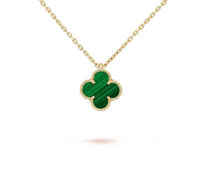 [Cadisa]CLOVER MINI 9.5MM CARNELIANS NECKLACE COLLECTION