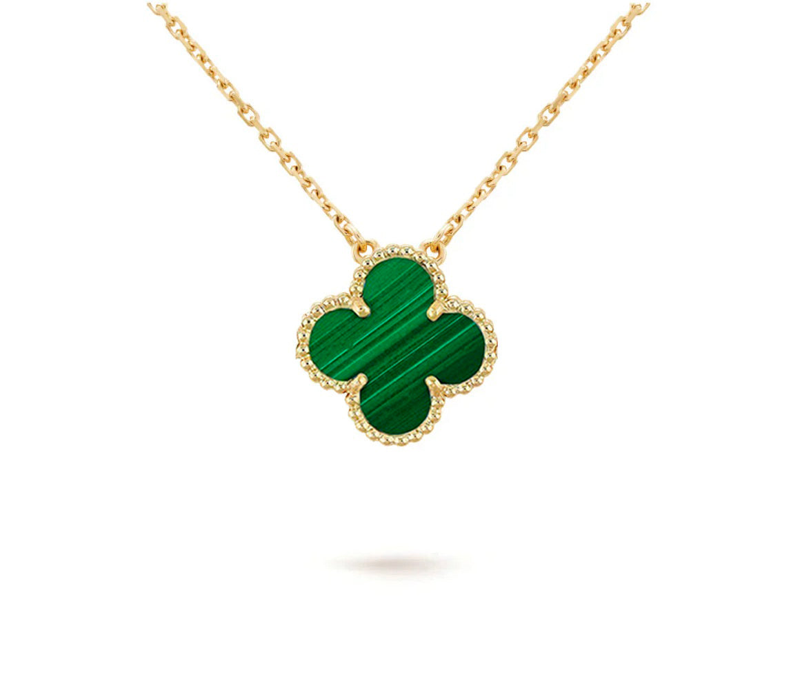 [Cadisa]CLOVER 15MM SINGLE FLOWER NECKLACE COLLECTION