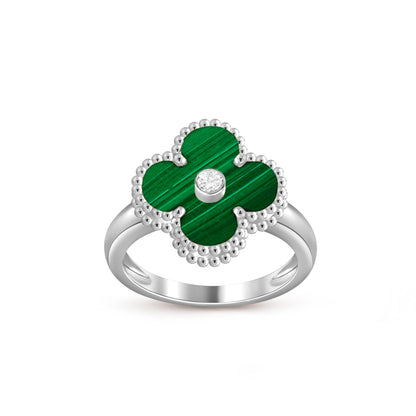 [Cadisa]CLOVER SILVER DIOMND RING COLLECTION