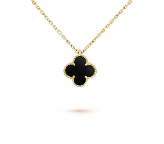 [Cadisa]CLOVER MINI 9.5MM CARNELIANS NECKLACE COLLECTION