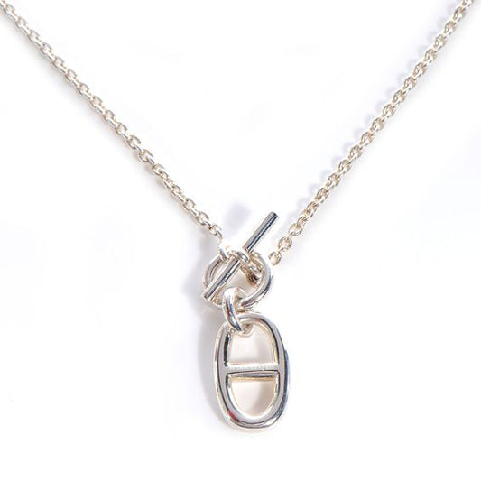 [Cadisa]HM CHAINE D'ANCRE PENDANT NECKLACE STERLING SILVER