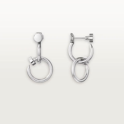 [Cadisa] JUSTE NO DIAMOND DOUBLE EARRINGS