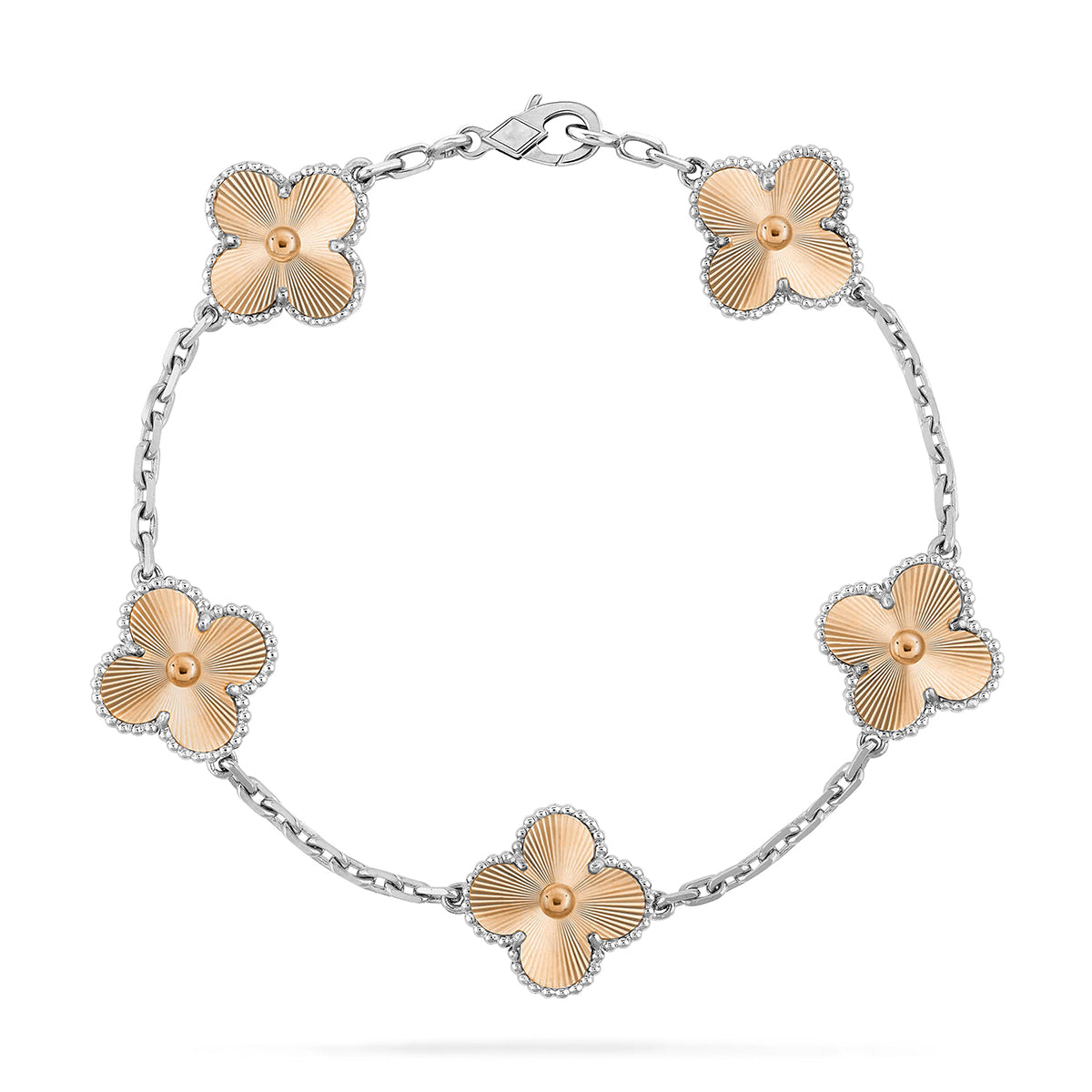 [Cadisa] CLOVER 5 MOTIF LASER BRACELET COLLECTION