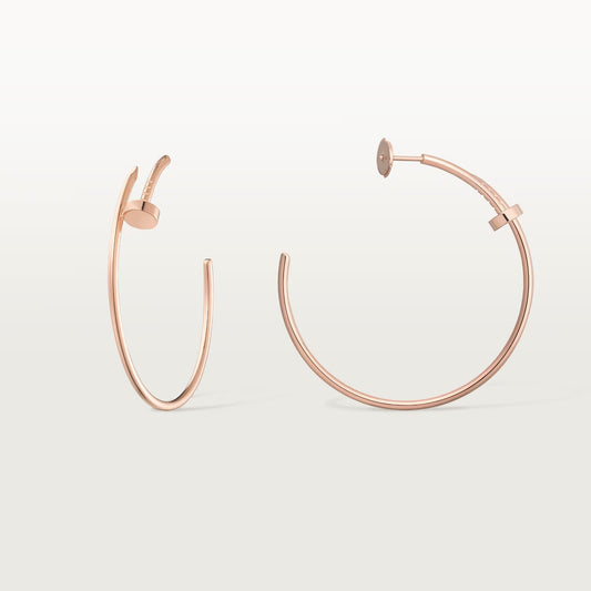[Cadisa] JUSTE NO DIAMOND LARGE EARRINGS