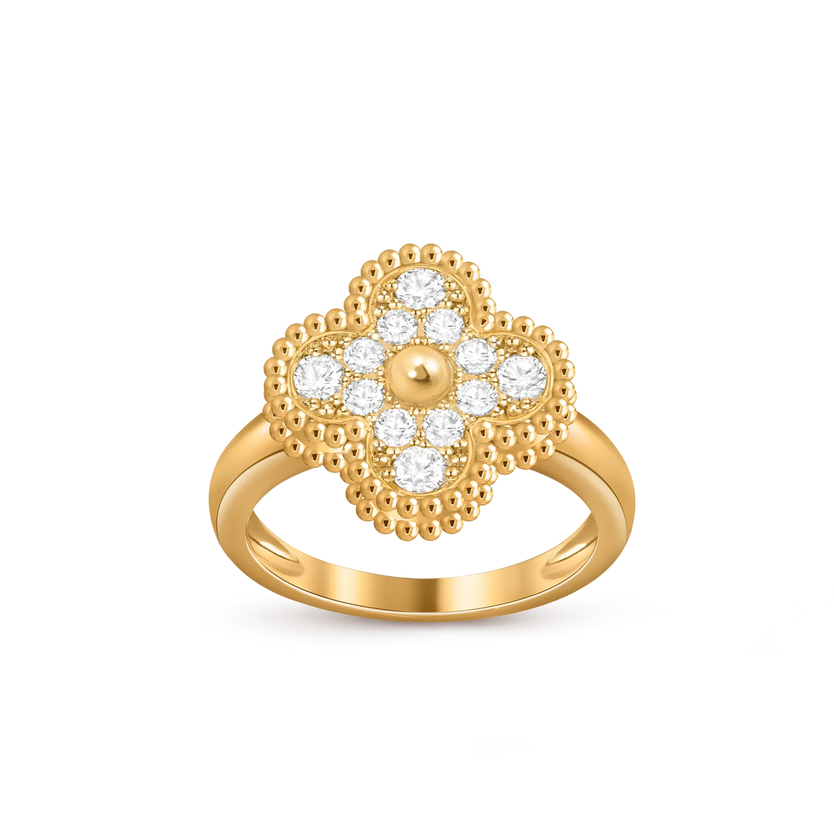 [Cadisa]CLOVER RING GOLD COLLECTION