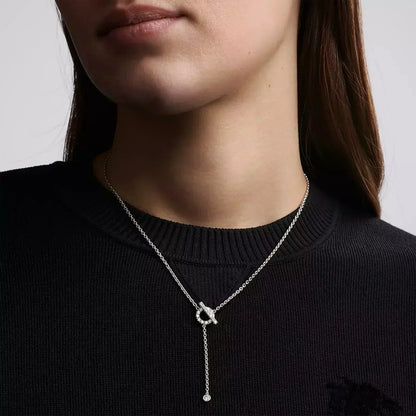 [Cadisa]FINESSE SILVER DIAMOND NECKLACE