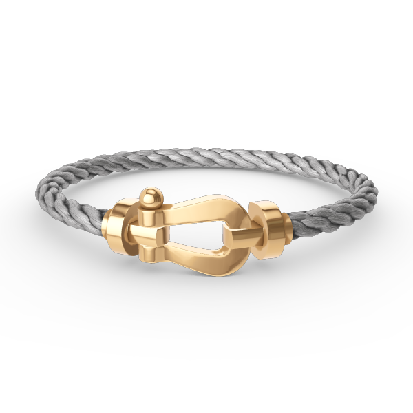 [Cadisa]FORCE LARGE HORSESHOE NO DIAMOND BRACELET GOLD