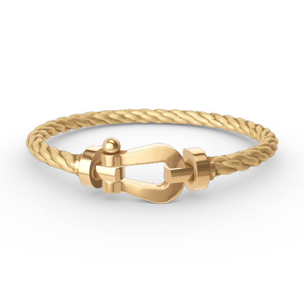 [Cadisa]FORCE LARGE HORSESHOE NO DIAMOND BRACELET GOLD