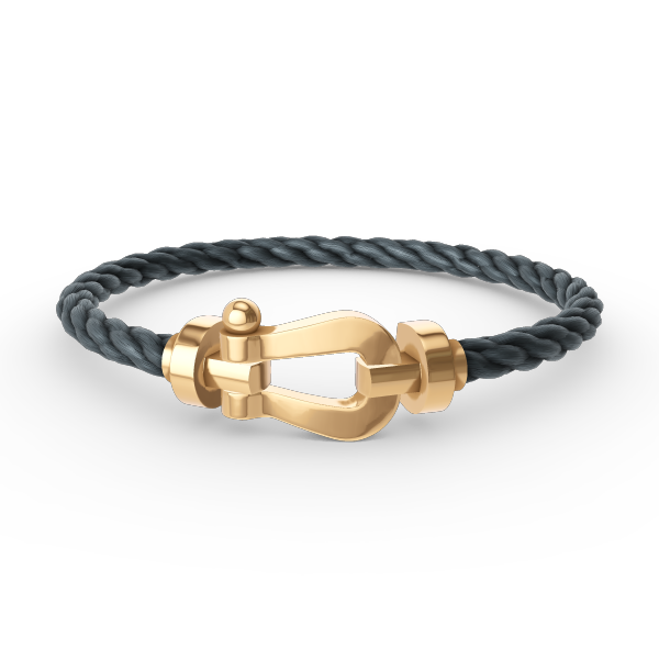 [Cadisa]FORCE LARGE HORSESHOE NO DIAMOND BRACELET GOLD