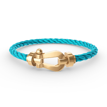 [Cadisa]FORCE LARGE HORSESHOE NO DIAMOND BRACELET GOLD