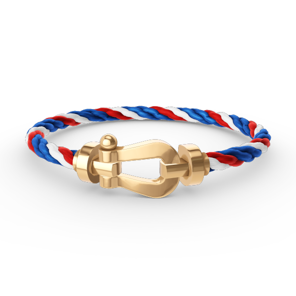 [Cadisa]FORCE LARGE HORSESHOE NO DIAMOND BRACELET GOLD