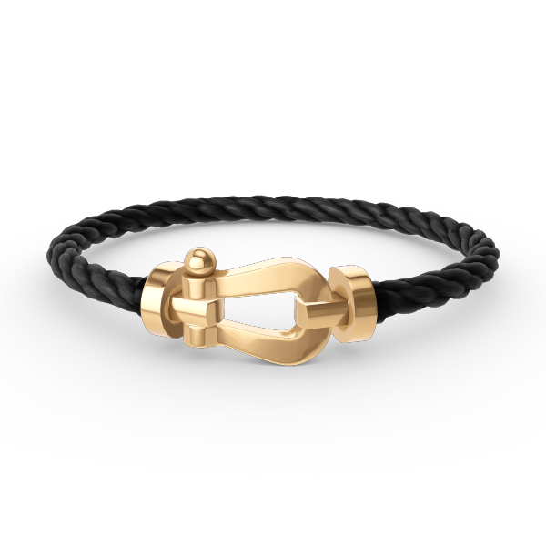 [Cadisa]FORCE LARGE HORSESHOE NO DIAMOND BRACELET GOLD