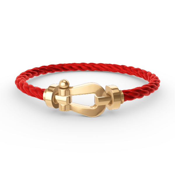 [Cadisa]FORCE LARGE HORSESHOE NO DIAMOND BRACELET GOLD