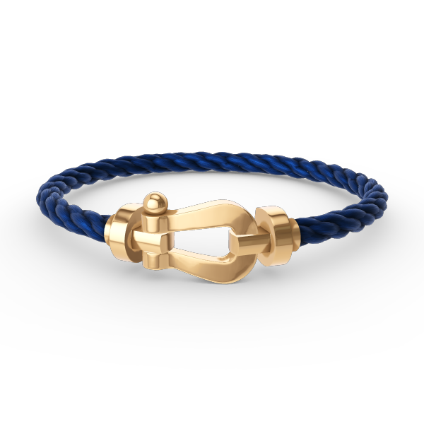 [Cadisa]Force Horseshoe & Clover 5 Motifs Bracelet Stack Set