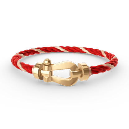 [Cadisa]FORCE LARGE HORSESHOE NO DIAMOND BRACELET GOLD
