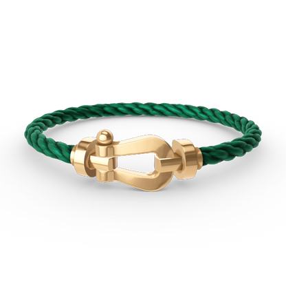 [Cadisa]FORCE LARGE HORSESHOE NO DIAMOND BRACELET GOLD