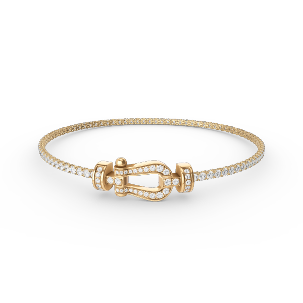 [Cadisa]FORCE  HORSESHOE  DIAMOND TENNIS BRACELET