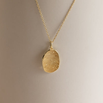 Custom Fingerprint Necklace