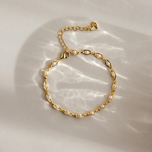 Eternity Pearl Bracelet
